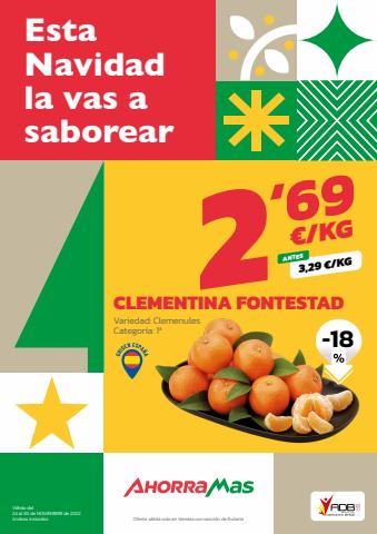 Catálogo Ahorramas en Móstoles | Esta Navidad la vas a saborear | 24/11/2022 - 30/11/2022