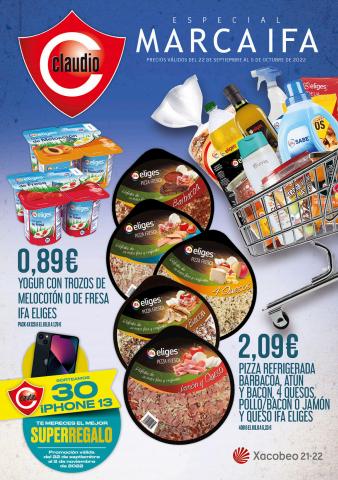 Ofertas de Hiper-Supermercados en Viveiro | Catálogo Claudio de Claudio | 22/9/2022 - 5/10/2022