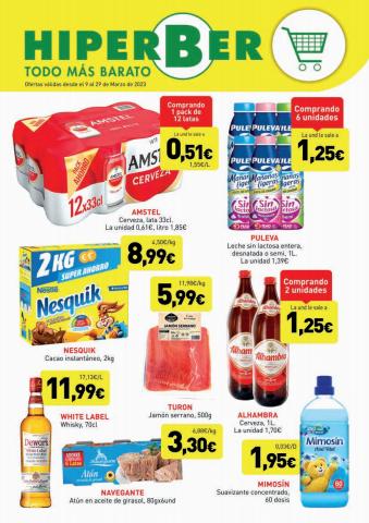 Catálogo Hiperber en Callosa d'En Sarrià | Ofertas Hiperber | 9/3/2023 - 29/3/2023