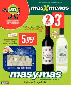 Catálogo Masymas | Ofertas folleto semanal | 23/3/2023 - 29/3/2023