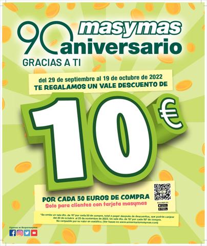 Catálogo Masymas en Oviedo | Catálogo Masymas | 28/9/2022 - 19/10/2022