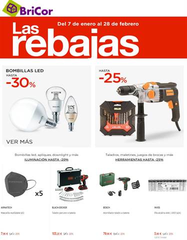 Rebajas bricor Clearance