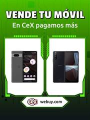 Catálogo CeX en Sanxenxo | Descubre cuanto pagamos | 1/5/2023 - 31/5/2023
