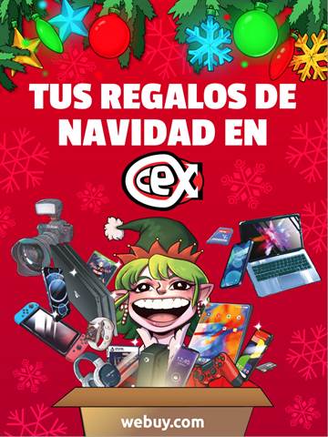 Ofertas de Informática y Electrónica en Sant Boi | Tus regalos de Navidad en CeX. de CeX | 1/12/2022 - 31/12/2022