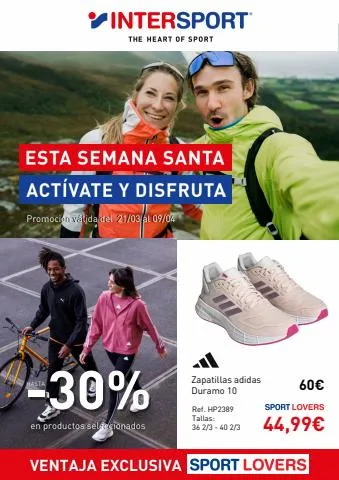 Catálogo Intersport en Vilafranca del Penedes | Ofertas especiales | 31/3/2023 - 9/4/2023