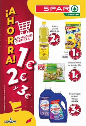 Catálogo SPAR Lanzarote | Sparlanzarote Folleto de ofertas | 21/1/2023 - 1/2/2023