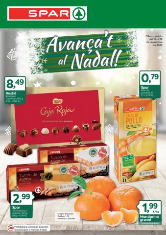 Catálogo SPAR en Gava | Avança't al Nadal! | 16/11/2022 - 29/11/2022