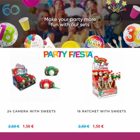 Ofertas de Juguetes y Bebés en Móstoles | Ofertas especiales de Party Fiesta | 20/5/2022 - 26/5/2022