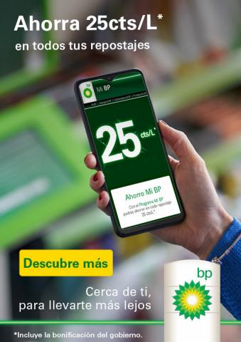 Ofertas de Bancos y Seguros en La Orotava | ¡Ahorra 25 cts/L! de BP | 10/5/2022 - 29/5/2022