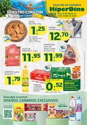 Ofertas de Hiper-Supermercados en Granadilla de Abona | Ofertas HiperDino 1ª junio de HiperDino | 25/5/2023 - 8/6/2023