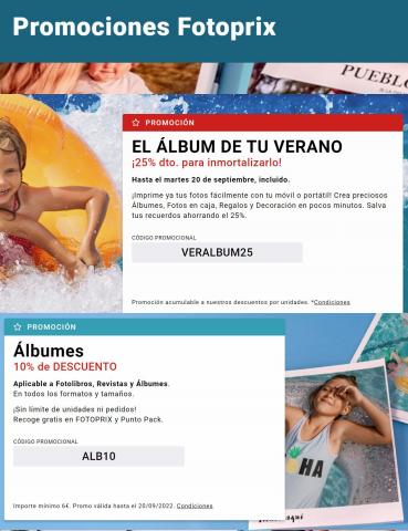Catálogo Fotoprix en Tudela | Promociones | 19/9/2022 - 20/9/2022