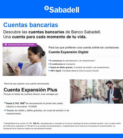 Ofertas de Bancos y Seguros en Morón de la Frontera | banco sabadell de Banco Sabadell | 4/3/2022 - 31/7/2022