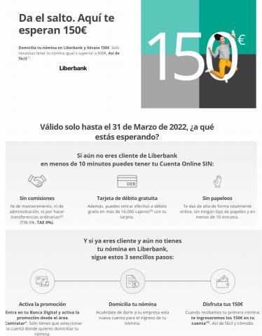 Catálogo Liberbank en Guijo de Santa Bárbara | Promociones | 18/2/2022 - 31/3/2022