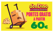 codigo descuento don dino juguetes