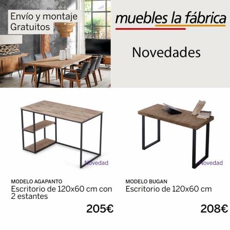Catálogo Muebles La Fábrica en Blanes | Ofertas especiales | 30/11/2022 - 14/12/2022
