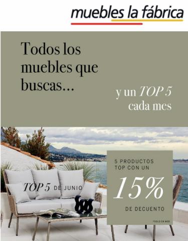Catálogo Muebles La Fábrica en Valencia | Top 5 del mes  | 6/6/2022 - 30/6/2022