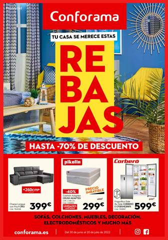 Catálogo Conforama Nassica Getafe en Getafe | Rebajas | 30/6/2022 - 20/7/2022