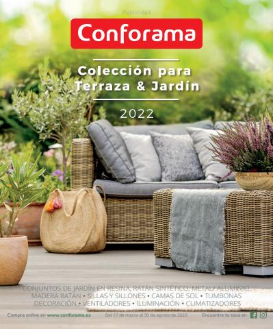 Catálogo Conforama en Llocnou de la Corona | Colección para Terraza & Jardín 2022 | 17/3/2022 - 30/8/2022
