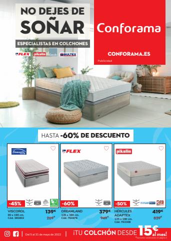 Catálogo Conforama en Las Chafiras | HASTA -60% DE DESCUENTO | 5/5/2022 - 31/5/2022