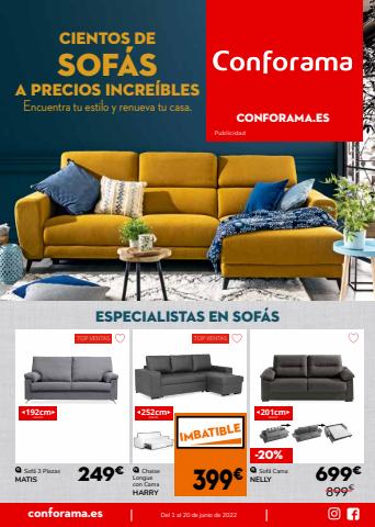 Ofertas de Hogar y Muebles en Los Barrios | Encuentra tu estilo y renueva tu casa de Conforama | 1/6/2022 - 29/6/2022