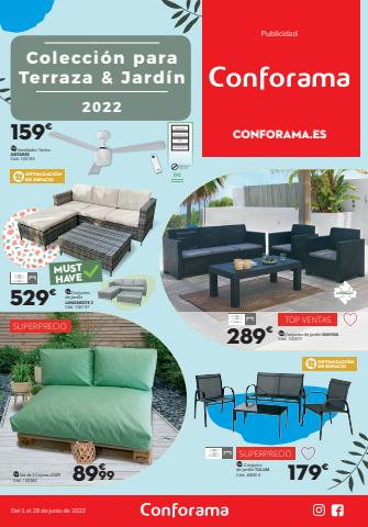 Catálogo Conforama en Sant Feliu | Colección para Terraza & Jardín 2022 | 1/6/2022 - 29/6/2022