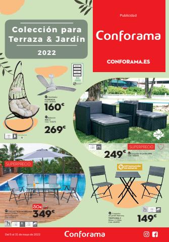 Catálogo Conforama en Santa María del Aguila | Colección para Terraza & Jardín 2022 | 5/5/2022 - 31/5/2022