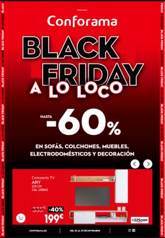 Catálogo Conforama en Las Chafiras | Ofertas Comforama Black Friday | 24/11/2022 - 29/11/2022