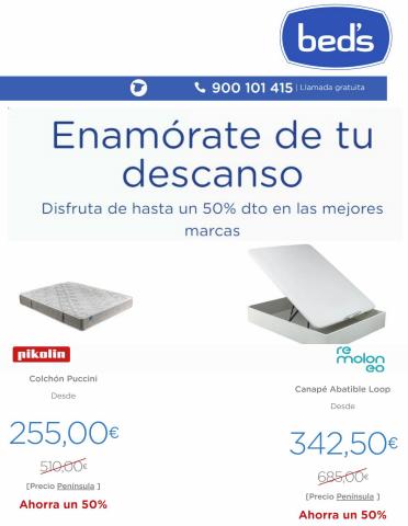 Catálogo Beds en Torremolinos | REBAJAS hasta del 50% de descuento  | 5/8/2022 - 31/8/2022