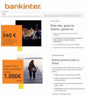 Oferta en la página 1 del catálogo Ventajas Bankinter de Bankinter