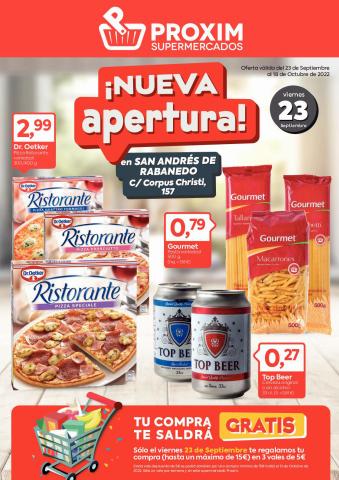 Catálogo Pròxim Supermercados en Llanes | Ofertas especiales | 28/9/2022 - 18/10/2022