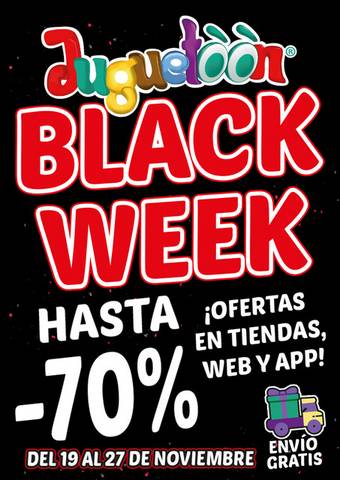 Ofertas de Ocio en Huesca | Juguetoon Black Week. de Juguetoon | 19/11/2022 - 27/12/2022