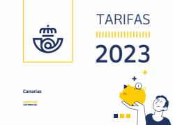 Ofertas de Libros y Papelerías en Santa Lucía de Tirajana | Tarifas de Correos para 2023 Canarias de Correos | 2/1/2023 - 31/12/2023