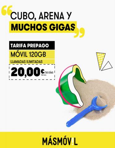 Catálogo MÁSmóvil en El Ejido | Las mejores tarifas | 8/8/2022 - 31/8/2022