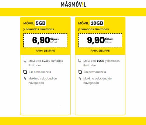Catálogo MÁSmóvil | Ofertas especiales | 9/5/2022 - 31/5/2022