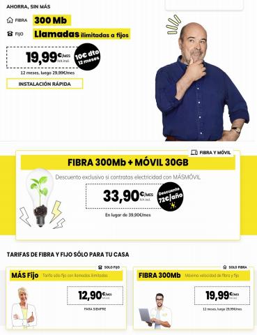 Catálogo MÁSmóvil en Los Barrios | Promociones especiales | 15/9/2022 - 31/10/2022