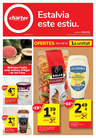 Catálogo Supermercados Charter en Vila-real | Catálogo Supermercados Charter | 30/6/2022 - 27/7/2022