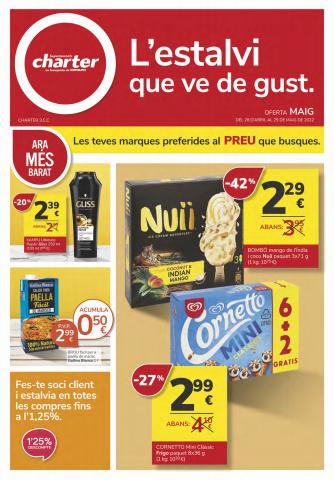 Catálogo Supermercados Charter en Santa Coloma de Gramenet | Catálogo Supermercados Charter | 28/4/2022 - 25/5/2022