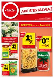 Catálogo Supermercados Charter en Santa Coloma de Gramenet | Catálogo Supermercados Charter | 29/9/2022 - 26/10/2022