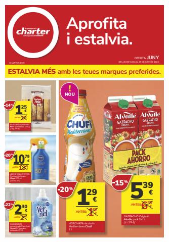 Catálogo Supermercados Charter en Valencia | Catálogo Supermercados Charter | 26/5/2022 - 29/6/2022