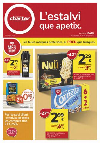 Catálogo Supermercados Charter en Morella | Catálogo Supermercados Charter | 28/4/2022 - 25/5/2022