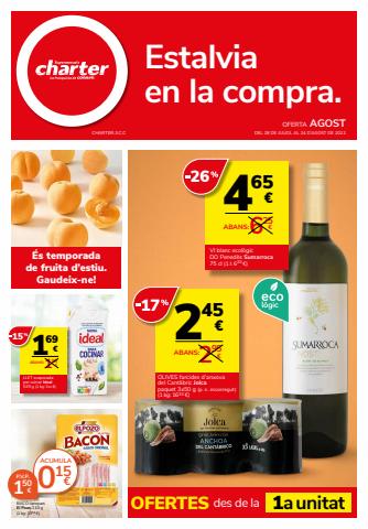 Catálogo Supermercados Charter en Sant Boi | Catálogo Supermercados Charter | 28/7/2022 - 24/8/2022