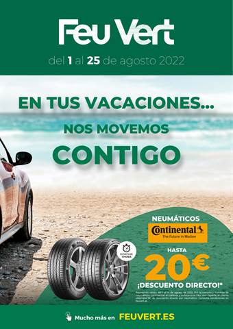 Ofertas de Coches, Motos y Recambios en Pulianas | EN TUS VACACIONES... NOS MOVEMOS CONTIGO de Feu Vert | 16/6/2022 - 25/8/2022