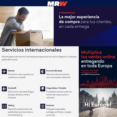 Catálogo MRW en Dos Hermanas |  Novedades | 29/10/2021 - 31/3/2022