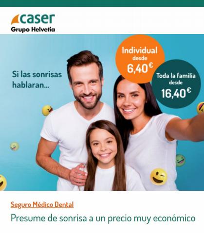 Catálogo Caser Seguros en Pamplona | Seguro de salud dental | 8/8/2022 - 31/8/2022