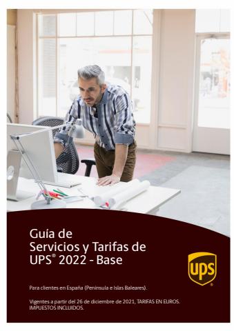 Ofertas de Libros y Papelerías en Ponteareas | Tarifas 2022 de UPS | 7/4/2022 - 1/1/2023