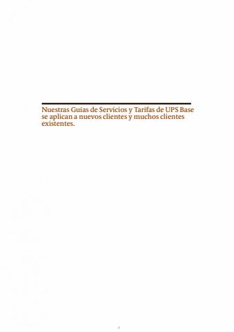 Catálogo UPS en Torremolinos | Tarifas 2022 | 7/4/2022 - 1/1/2023