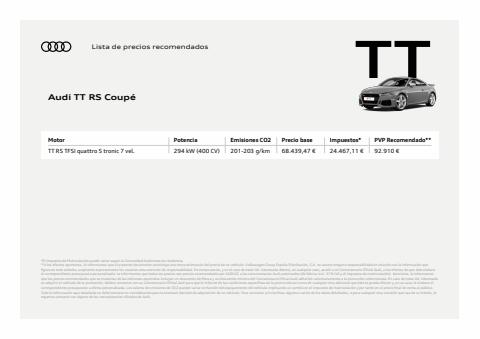 Catálogo Audi en El Ejido | TT RS Coupé | 7/4/2022 - 31/12/2022