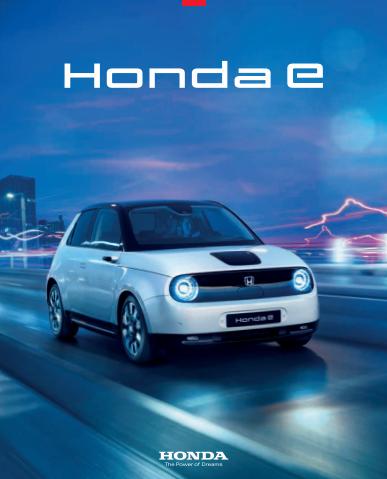 Catálogo Honda en Usurbil | Honda e | 20/4/2022 - 1/1/2023