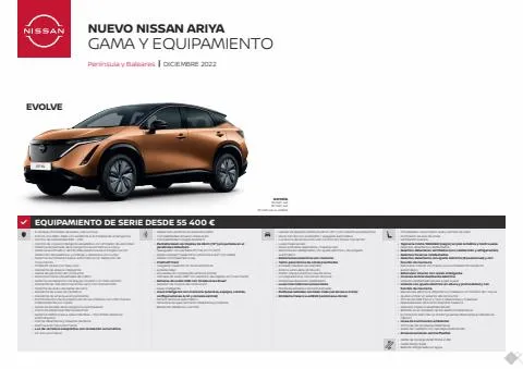 Catálogo Nissan en Logroño | Nissan ARIYA | 18/1/2023 - 18/1/2024