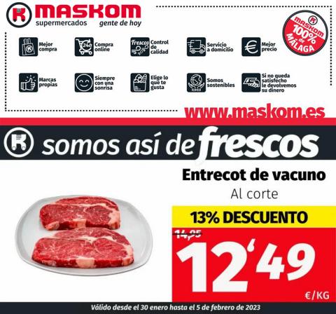 Catálogo Maskom Supermercados en Roda de Andalucía | Promociones especiales | 1/2/2023 - 5/2/2023